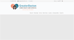 Desktop Screenshot of greaterbostonhcs.com